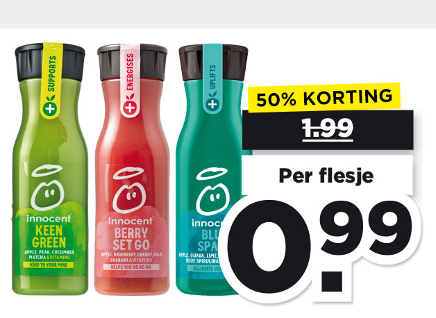 Innocent Bright & Juicy | Bekijk Weekendpakker