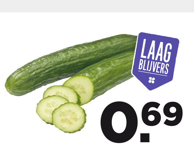 PLUS Komkommer | Bekijk Laagblijvers