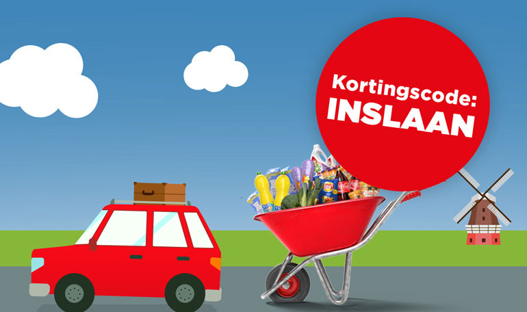 Inslaan en gratis bezorging! | Start je bestelling