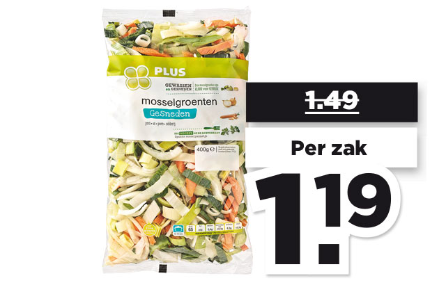 PLUS Mosselgroenten | Bekijk aanbieding