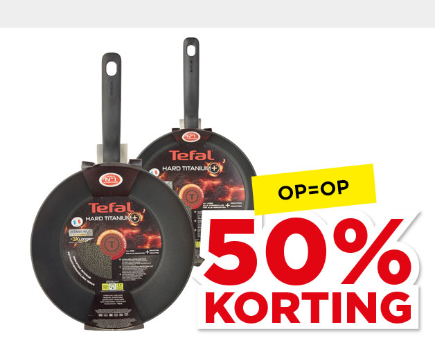 Alle Tefal Koeken- of wokpannen | Bekijk aanbieding