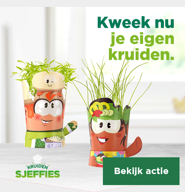 Kruiden Sjeffies | Kweek nu je eigen kruiden | Bekijk actie