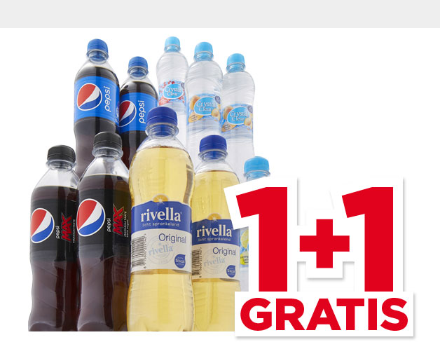 Pepsi, Rivella of Crystal Clear | Bekijk aanbieding