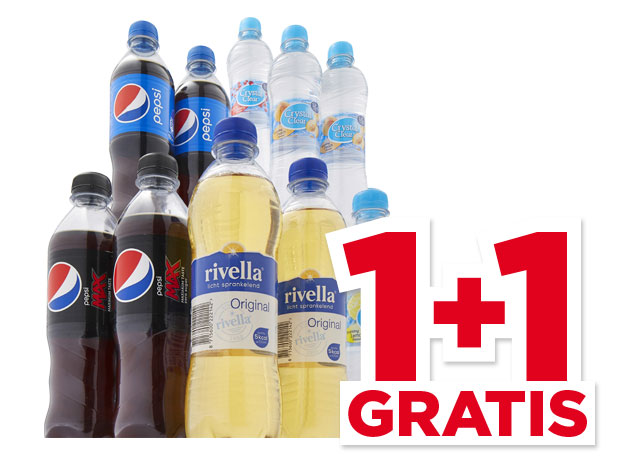 Pepsi, Rivella of Crystal Clear | Bekijk aanbieding