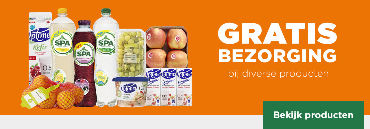GRATIS BEZORGING bij diverse producten | Bekijk producten