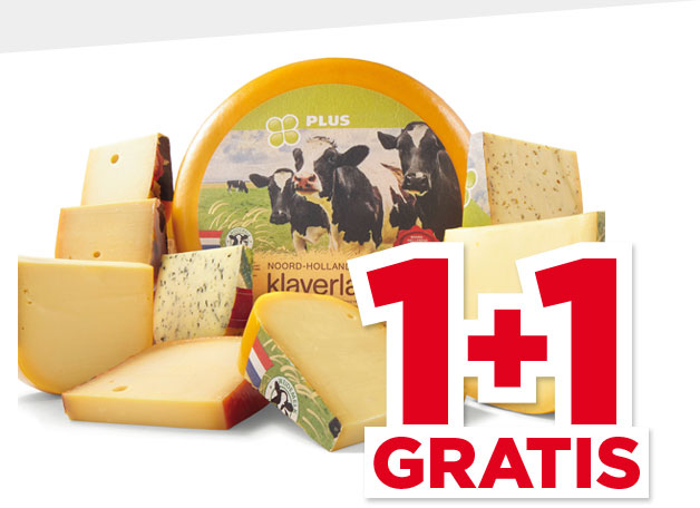 Alle PLUS Klaverland Kaas 48+ stukken | Bekijk aanbieding
