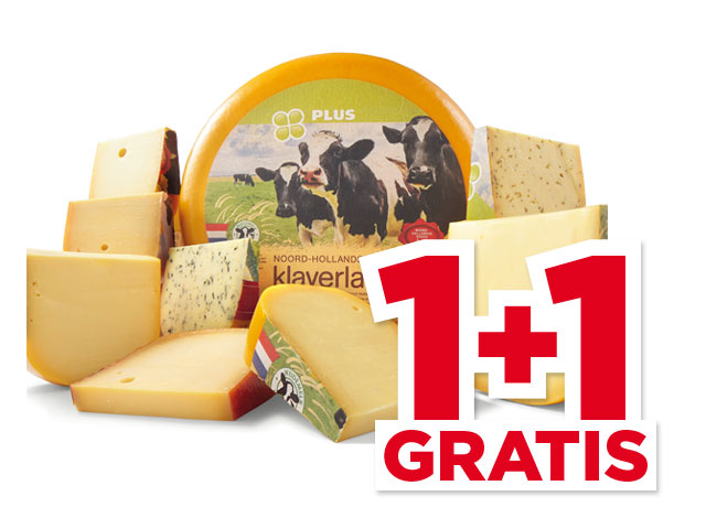 Alle PLUS Klaverland Kaas 48+ stukken | Bekijk aanbieding
