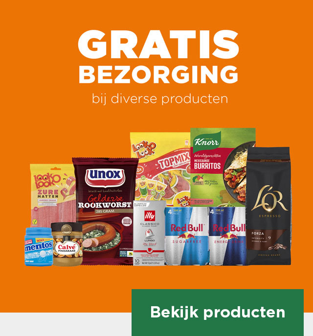 GRATIS BEZORGING bij diverse producten | Bekijk producten