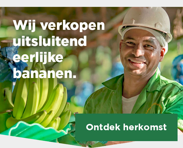 Wij verkopen uitsluitend eerlijke bananen. | Ontdek herkomst