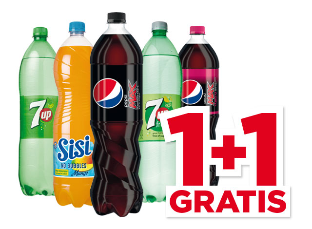 Pepsi, Sisi of Seven up | Bekijk aanbieding