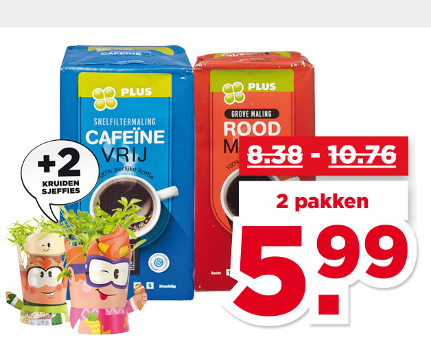 PLUS Snelfilter koffie | Bekijk aanbieding