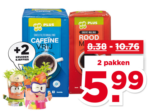 PLUS Snelfilter koffie | Bekijk aanbieding