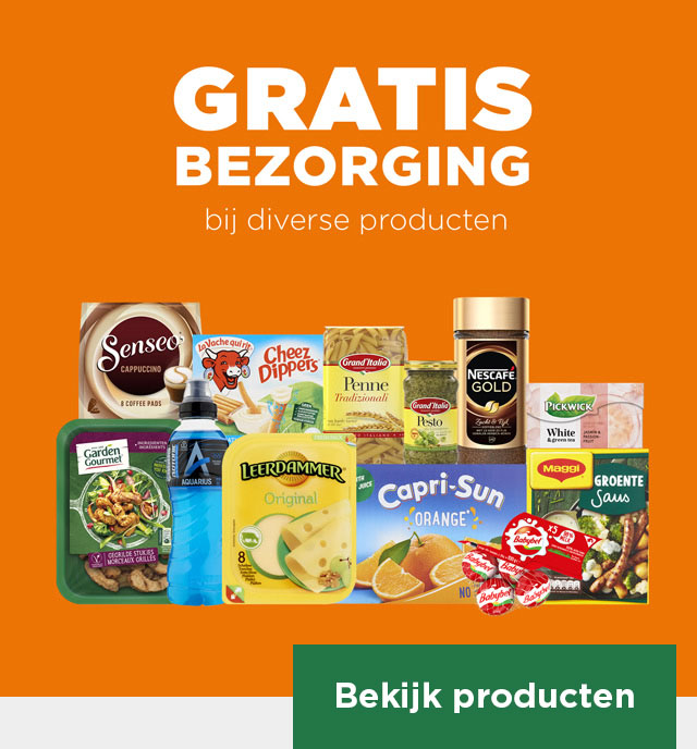 GRATIS BEZORGING bij diverse producten | Bekijk producten