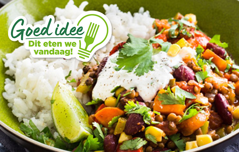 Chili sin carne met pure chocolade | Bekijk recept