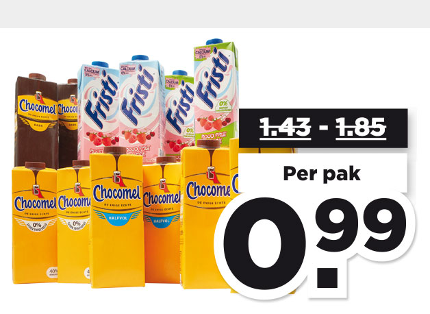 Houdbare Chocomel of Fristi | Bekijk aanbieding