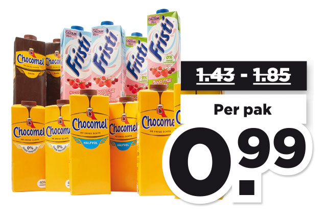 Houdbare Chocomel of Fristi | Bekijk aanbieding