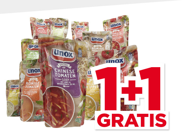 Unox Soep in zak | Bekijk aanbieding