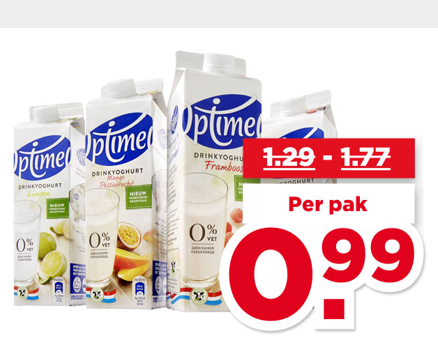 Optimel Drinkyoghurt | Bekijk aanbieding