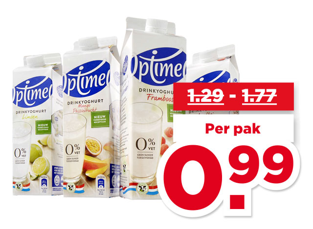 Optimel Drinkyoghurt | Bekijk aanbieding
