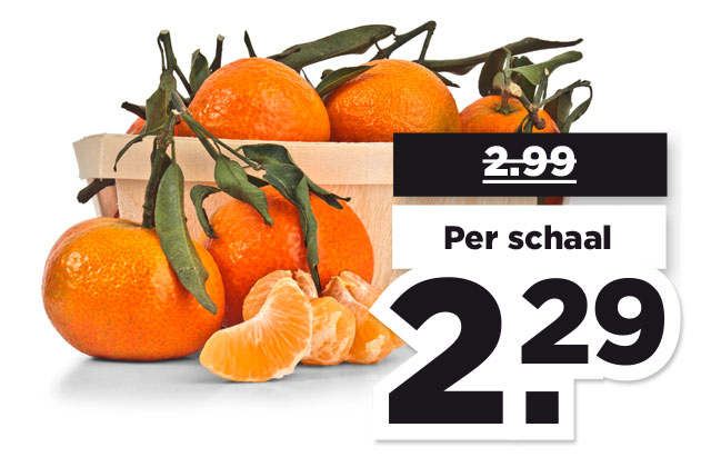 Mandarijnen met blad | Bekijk aanbieding