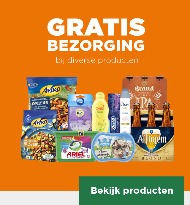 GRATIS BEZORGING bij diverse producten | Bekijk producten