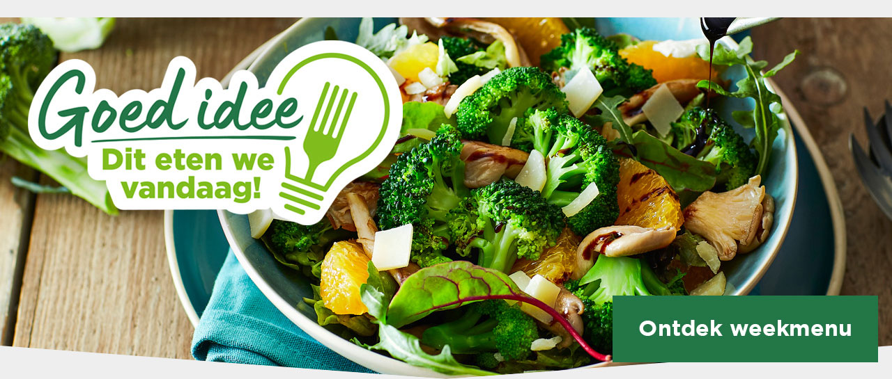 Goed idee | Dit eten we vandaag! | Ontdek weekmenu