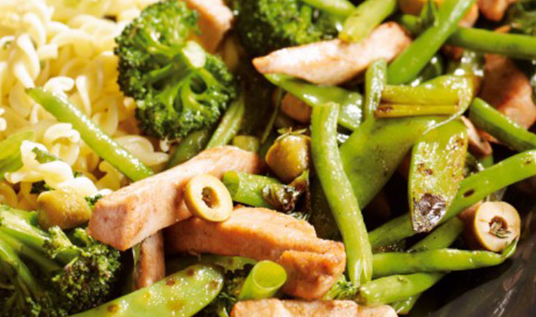 Roerbak van varkenshaas en paksoi | Bekijk recept