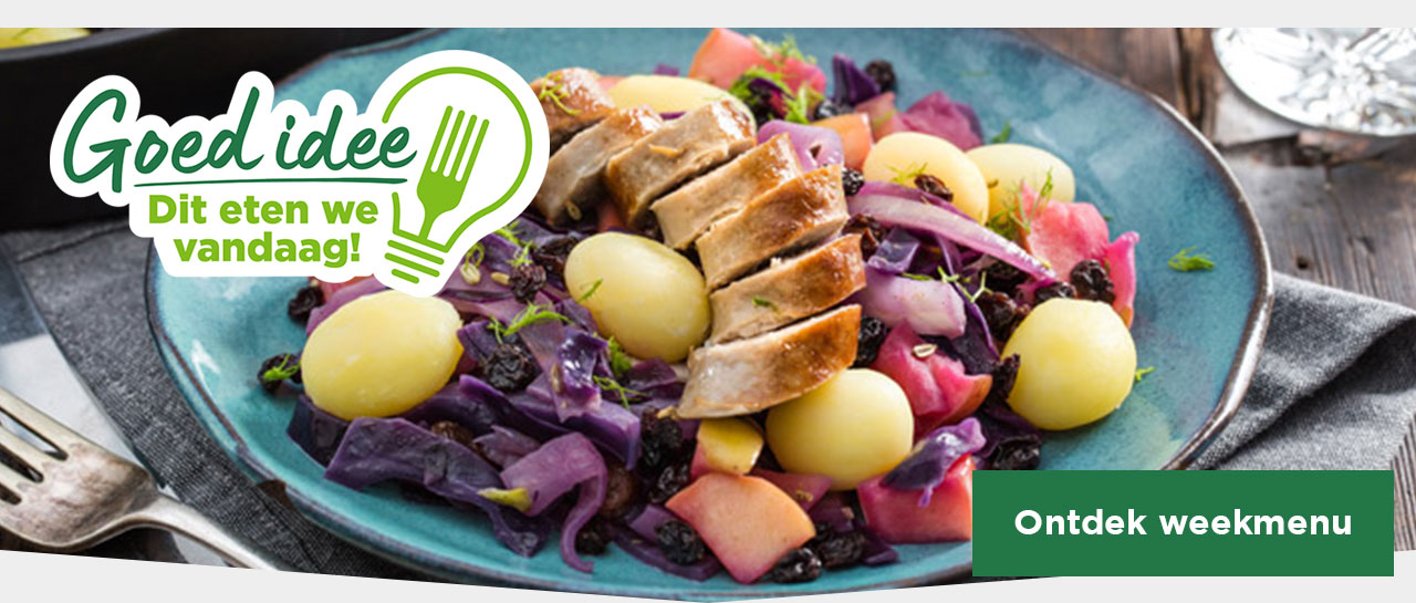 Goed idee | Dit eten we vandaag! | Ontdek weekmenu