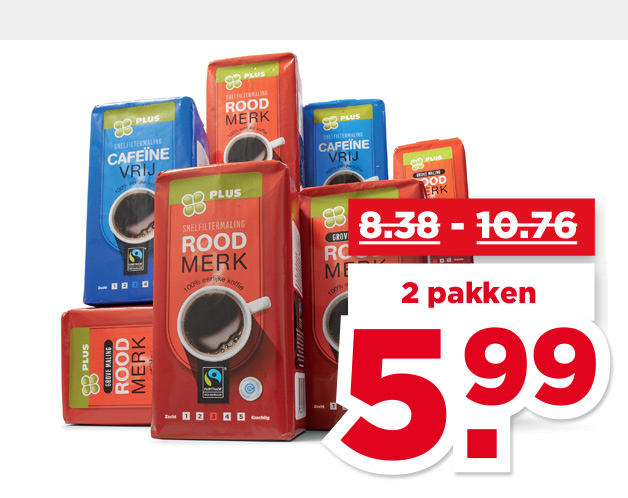 PLUS Snelfilter koffie | Bekijk aanbieding