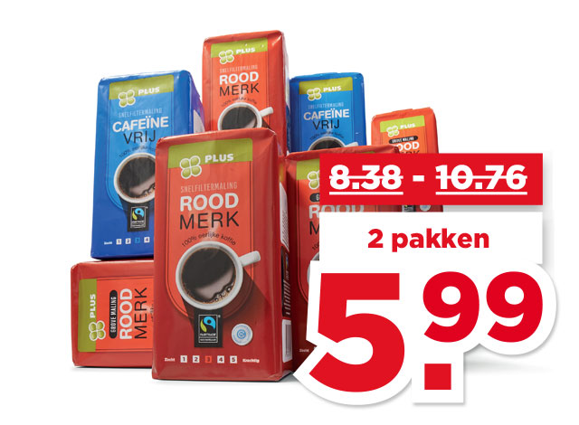 PLUS Snelfilter koffie | Bekijk aanbieding