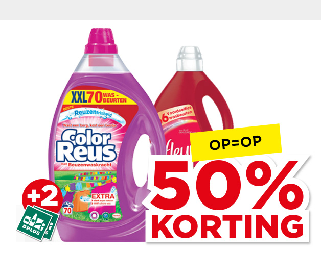 Fleuril, Reus of Persil Wasmiddel | Bekijk aanbieding