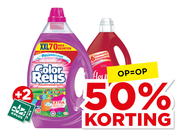 Fleuril, Reus of Persil Wasmiddel | Bekijk aanbieding