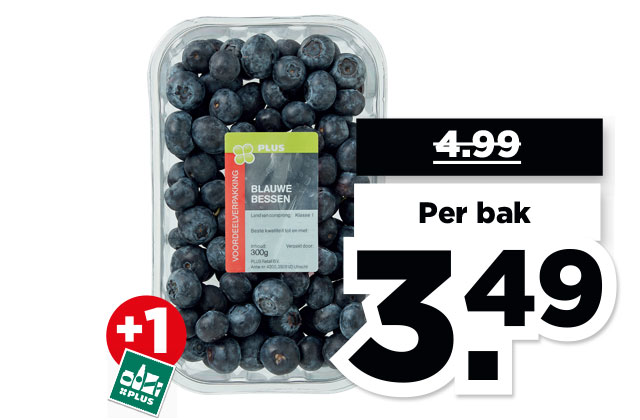 PLUS Blauwe bessen | Bekijk aanbieding