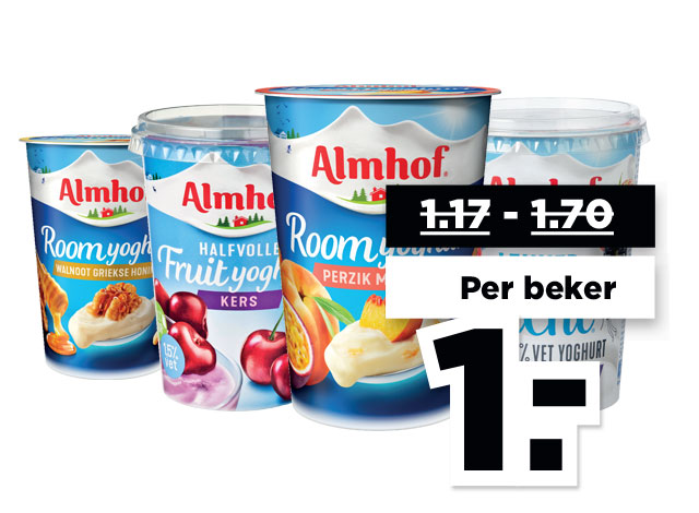 Almhof Yoghurt | Bekijk aanbieding