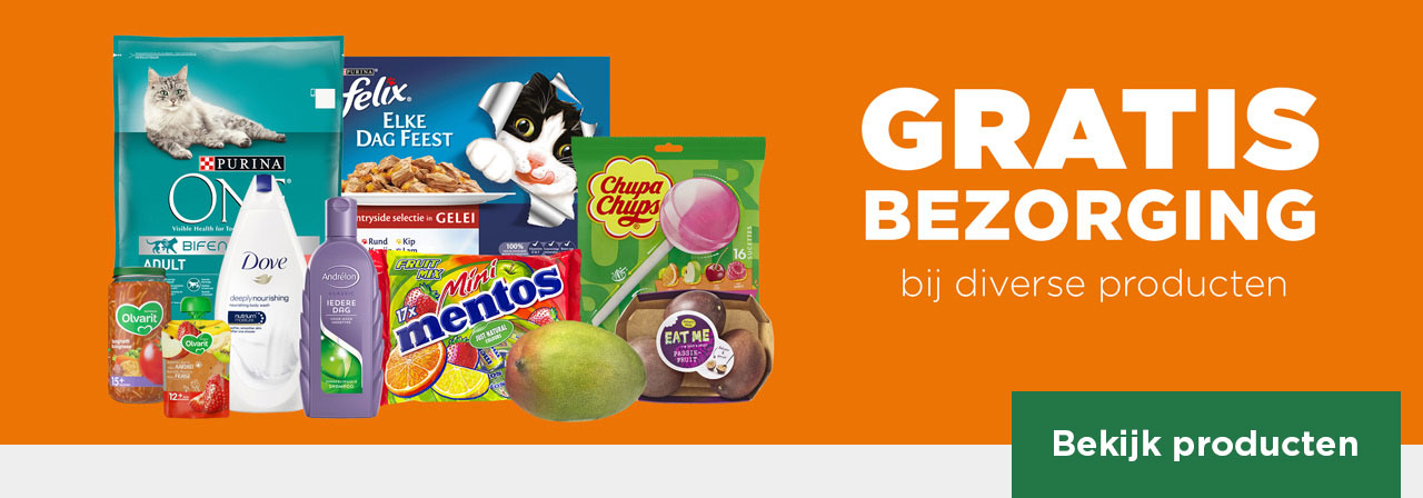 GRATIS BEZORGING bij diverse producten | Bekijk producten