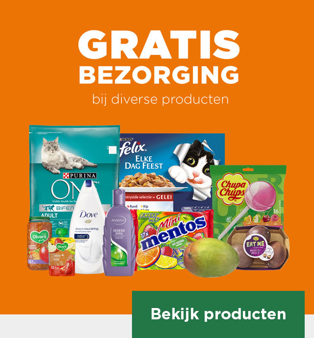 GRATIS BEZORGING bij diverse producten | Bekijk producten