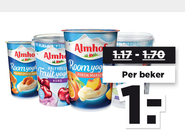 Almhof Yoghurt | Bekijk aanbieding