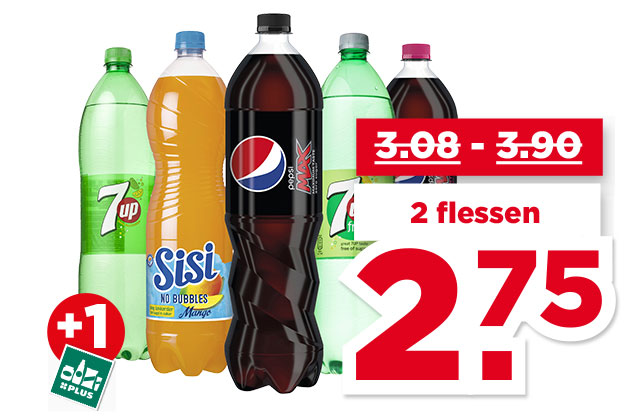 Pepsi, Sisi of Seven Up | Bekijk aanbieding
