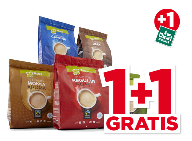 PLUS Koffiepads | Bekijk aanbieding