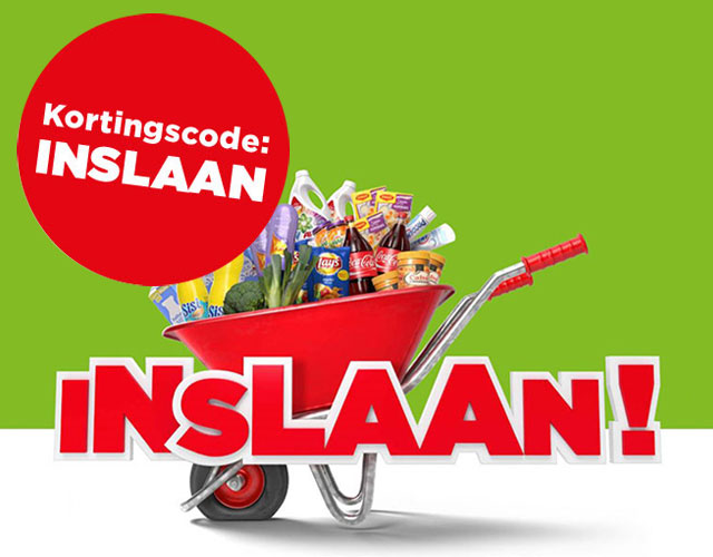 Inslaan en gratis bezorging! | Start je bestelling