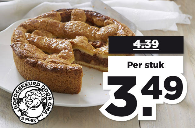 PLUS Roomboter appeltaartje | Bekijk aanbieding
