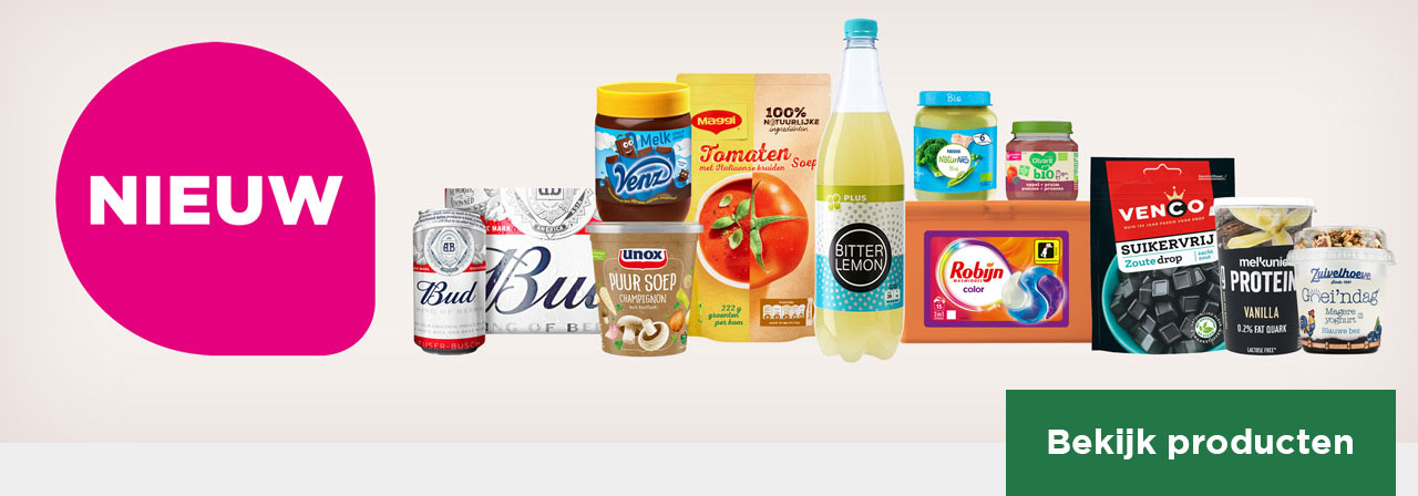NIEUW bij PLUS | Bekijk producten
