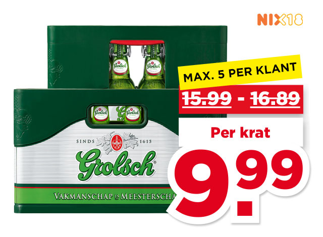 Grolsch | Bekijk aanbieding