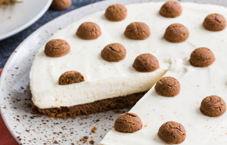 No-bake pepernotencheesecake | Naar recept