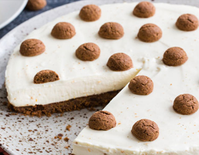 No-bake pepernotencheesecake | Naar recept