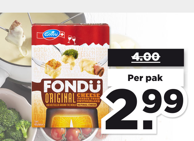 Emmi Kaasfondue original | Bekijk aanbieding