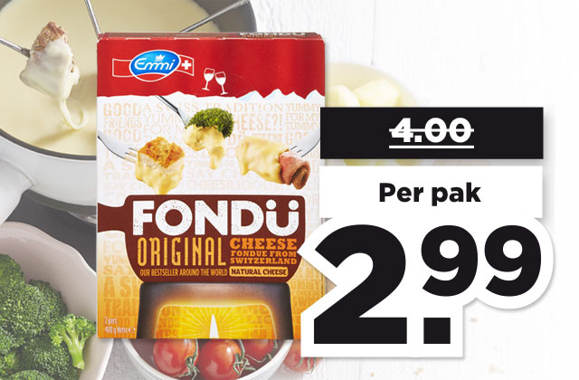 Emmi Kaasfondue original | Bekijk aanbieding