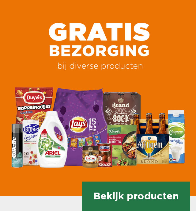GRATIS BEZORGING bij diverse producten | Bekijk producten