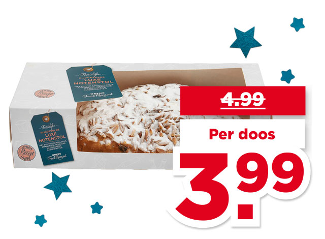 PLUS FeestMoment Rijkgevulde luxe notenstol | Bekijk aanbieding