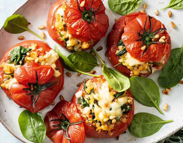 Gevulde Monterosa tomaten | Naar recept